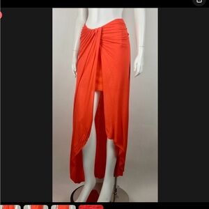 Free People Slubby Column Maxi Long Skirt